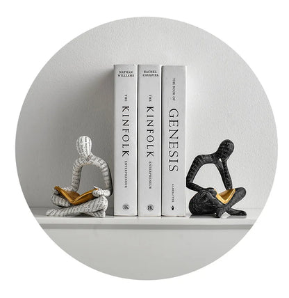 Creative Design Art Couple Figurines TV Cabinet Wine Cabinet Living Room Home Decor Soft Decoration Car Decoration