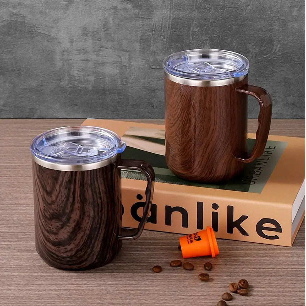 Travel Mug 500ml Stainless Steel Mug Leakproof Lid Food Grade Vacuum Insulated Cup BPA Free Insulated Tumbler Home Office