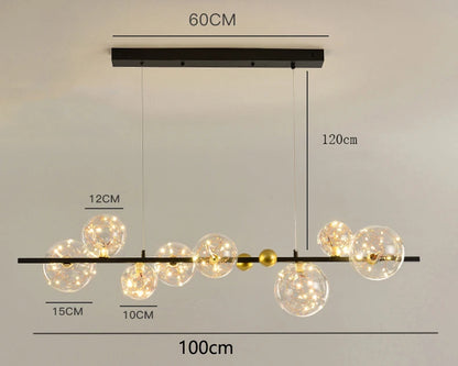 Nordic home decor Chandeliers for dining room lustre pendant lights hanging lamps for ceiling Light fixture indoor lighting