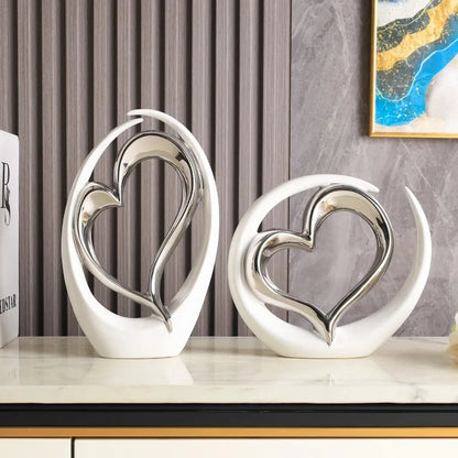 Creative Decoration Home Living Room foyer Wine Cabinet Decoration Ceramic Modern TV Cabinet Craft Decoratio