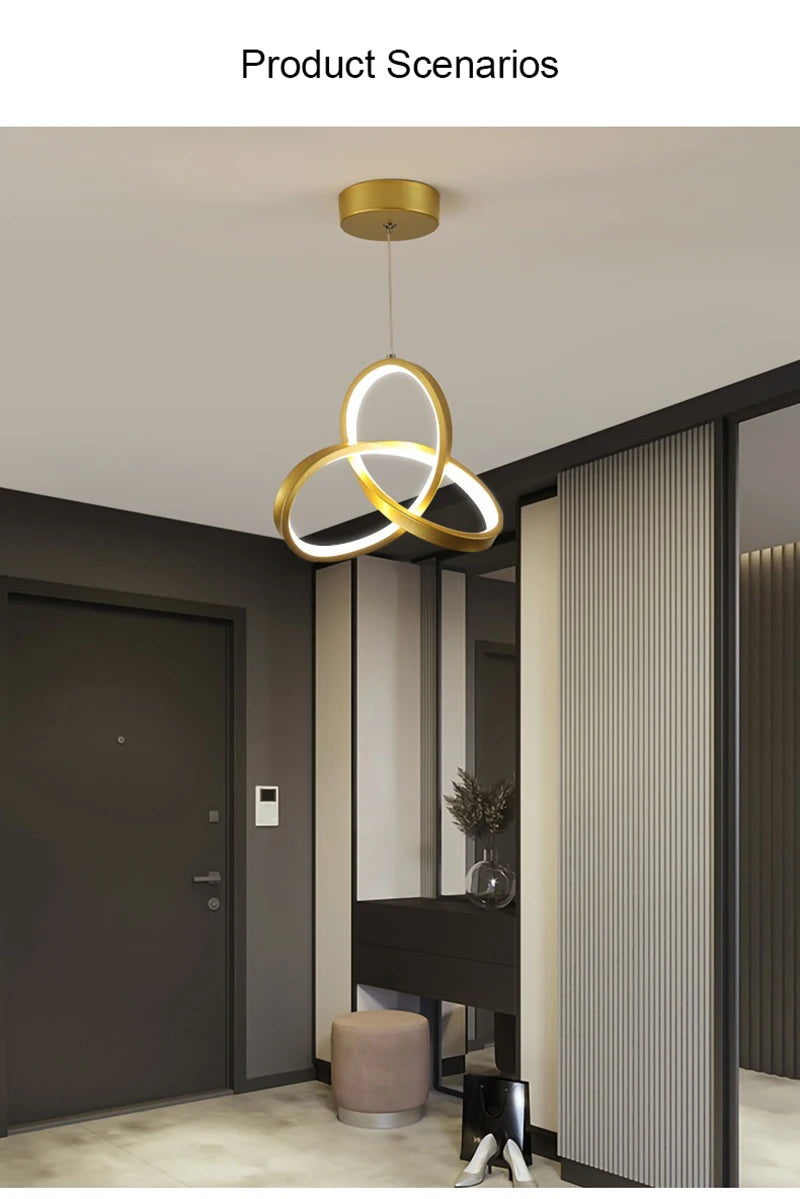 Lustre LED Pendant Lights Hanging Lamps For Ceiling Bedroom Bedside Dining Tables Living Room Decoration Nordic Pendant Lamp
