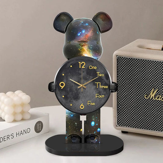 Clock creative living room dining room decoration study bedroom home with modern simple mute