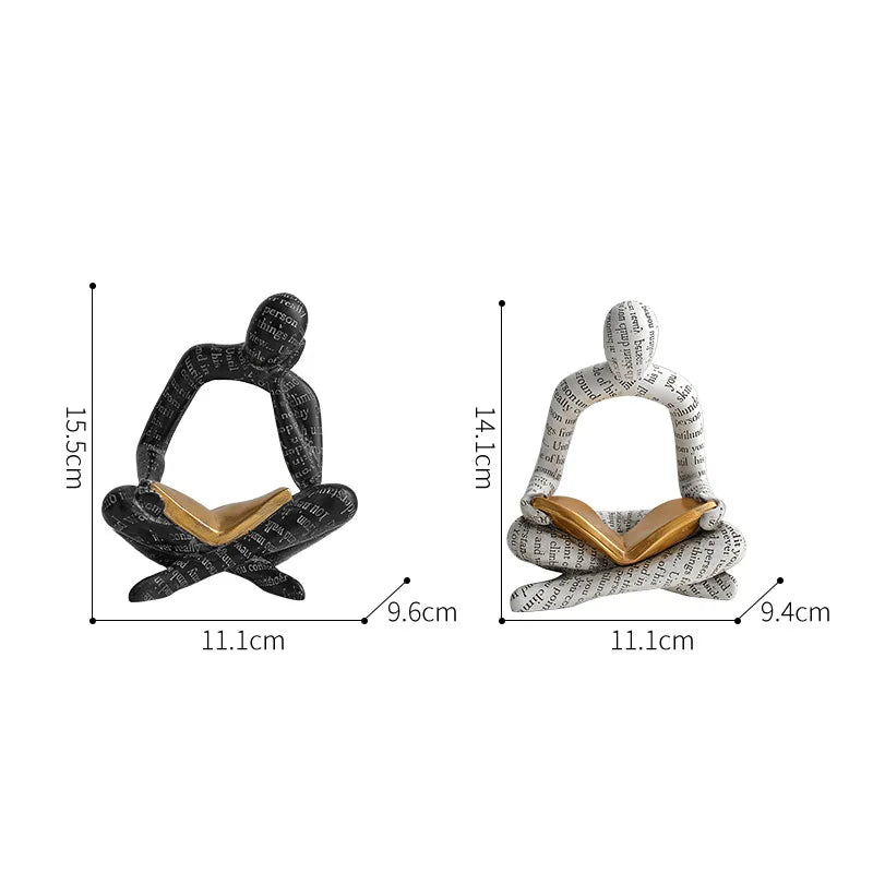 Creative Design Art Couple Figurines TV Cabinet Wine Cabinet Living Room Home Decor Soft Decoration Car Decoration
