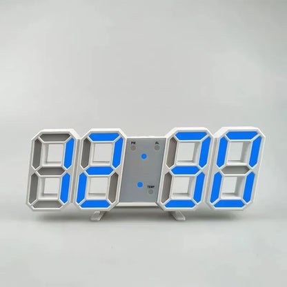 Digital Decoration for Bedroom Desk Watches Led Wall Clock Living Room Alarm Modern Home and Decoration Electronic Table Decor