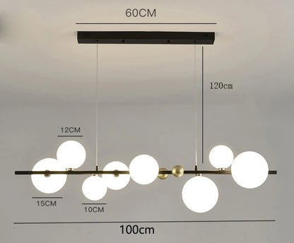Nordic home decor Chandeliers for dining room lustre pendant lights hanging lamps for ceiling Light fixture indoor lighting