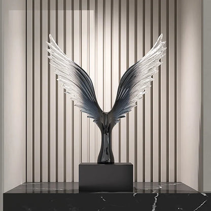 Creative Decor Sculptures Luxury Ornament  Artistic Soft Decoration  Modern Minimalist Living Room Office Wine Cabinet Decor