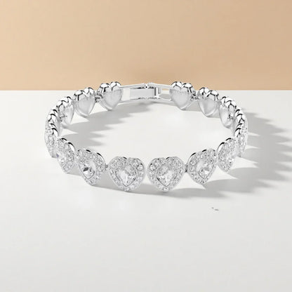 Love bracelet 925, handmade jewelry design with exquisite temperament, promise gift for banquet and party, Valentine's Day gift