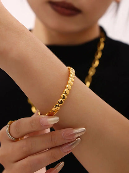 Women's Bracelet Simple Style and Buckle That Won't Fade Fashionable and Versatile Jewelry Accessories
