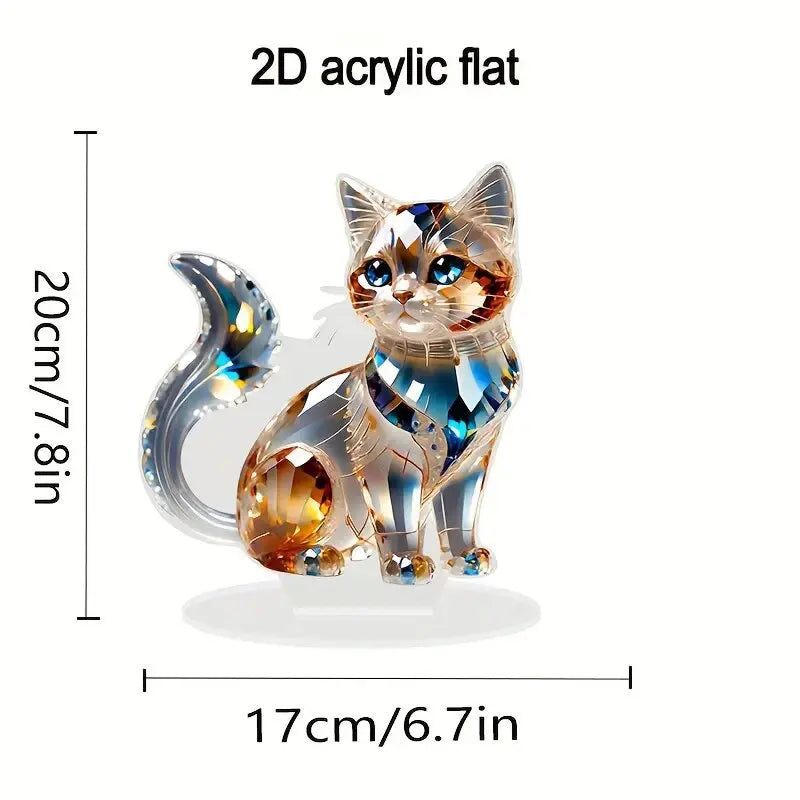 1PCS Cute Cat Ornament - Art Home Decoration, Perfect Gift for Family and Friends, Suitable for Bedroom Decoration
