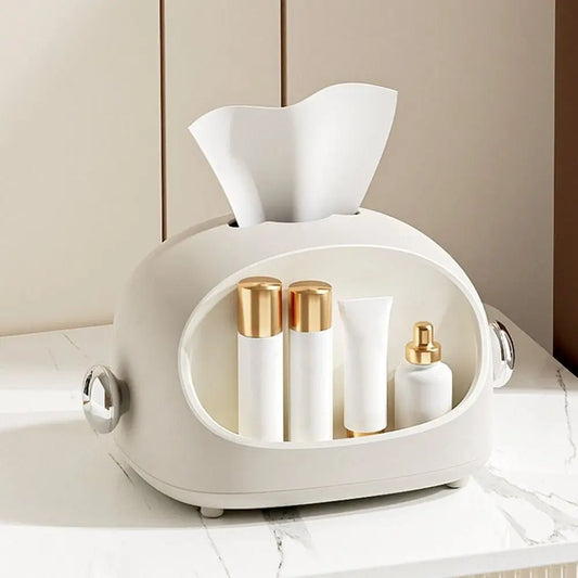Desktop Decoration Cute Paper Box Creative Exquisite Tissue Box Simple Multi-purpose Napkin Storage Box Living Room