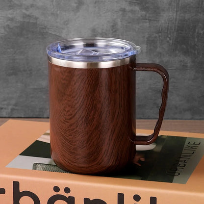 Travel Mug 500ml Stainless Steel Mug Leakproof Lid Food Grade Vacuum Insulated Cup BPA Free Insulated Tumbler Home Office