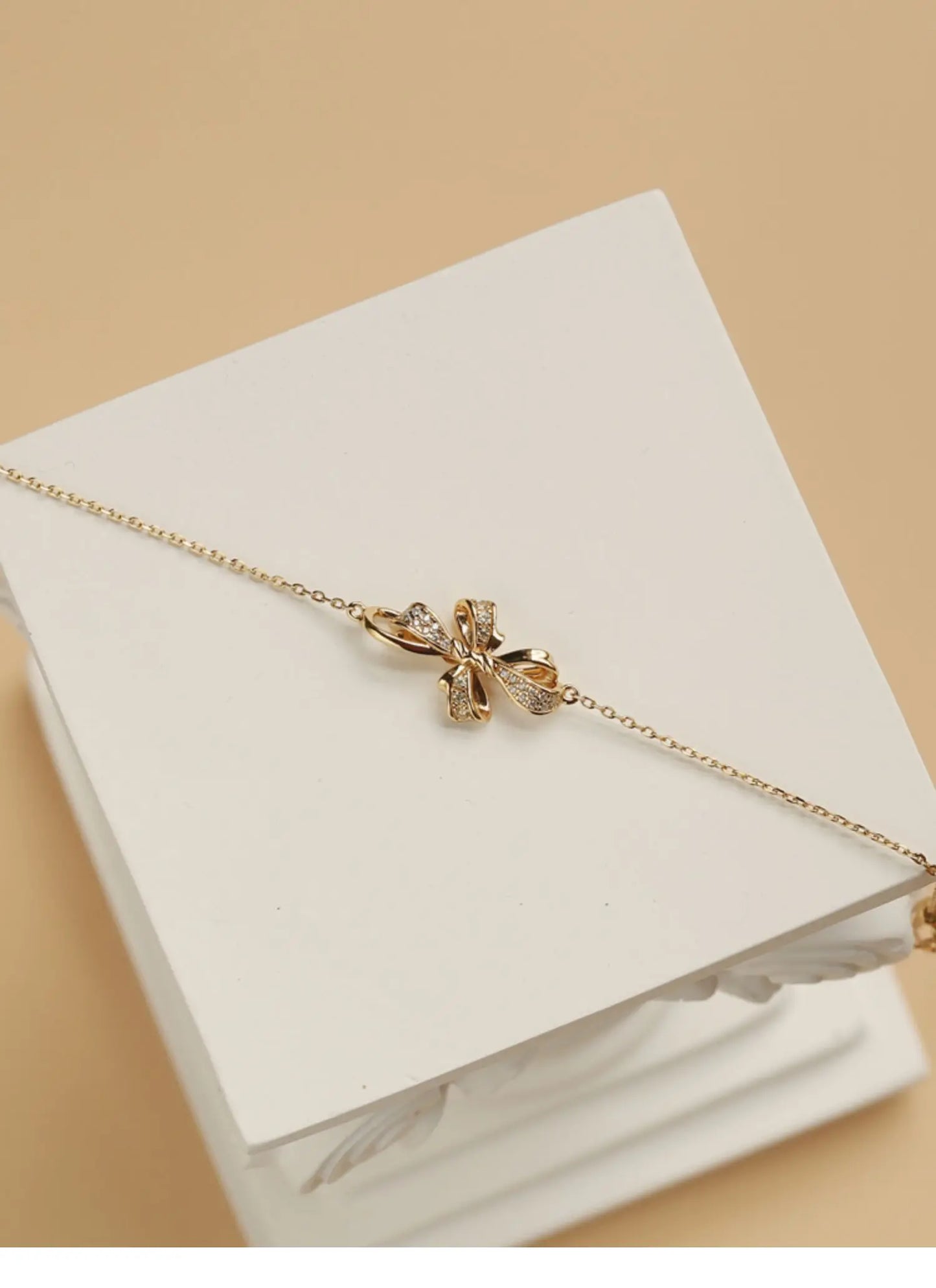 Bracelet French Bow Bracelet Silver-plated Light Luxury Niche High-end Sense Retro Temperament