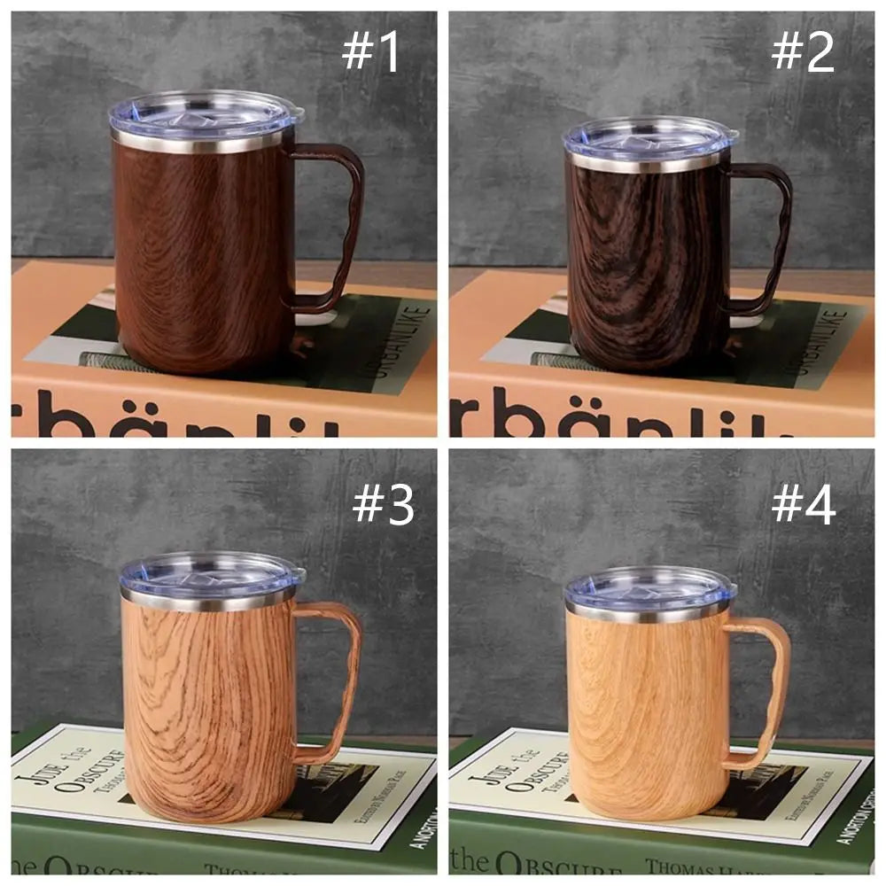 Travel Mug 500ml Stainless Steel Mug Leakproof Lid Food Grade Vacuum Insulated Cup BPA Free Insulated Tumbler Home Office