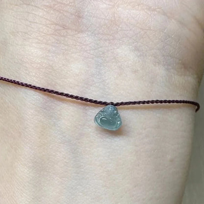 Jade Pixiu Bracelet Braided Bracelet For Women Men Wealth Good Luck Green Gemstone Stone Natural Jewelry Gifts