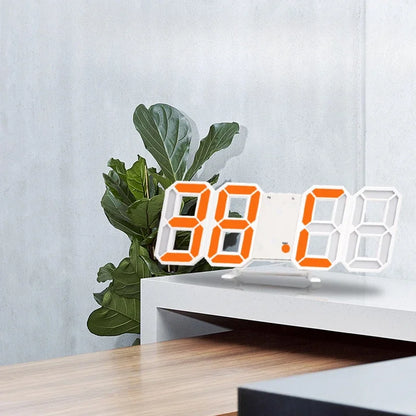 Digital Decoration for Bedroom Desk Watches Led Wall Clock Living Room Alarm Modern Home and Decoration Electronic Table Decor