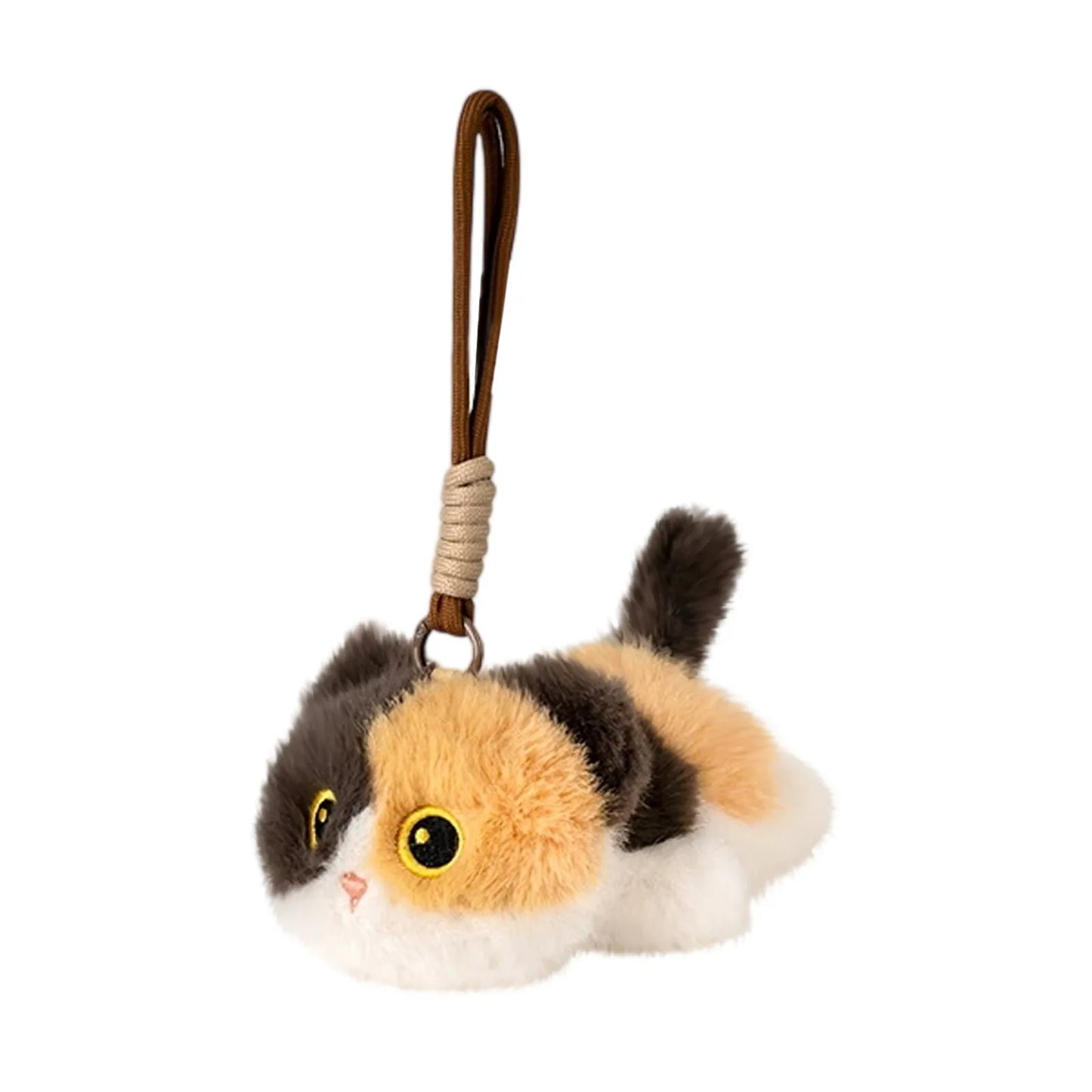 Cute Cartoon Cat Plush Toys Soft Plush Doll Car Bag Pendant Key Chain Stuffed Animals Toy Kids Girl Boy Gifts