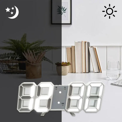 Digital Decoration for Bedroom Desk Watches Led Wall Clock Living Room Alarm Modern Home and Decoration Electronic Table Decor