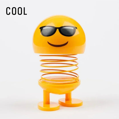 1pcs Funny Shaking Head Doll Car Small Ornaments Cute Car Accessories Interior Trims Creative Car Toys Decoration Accessories
