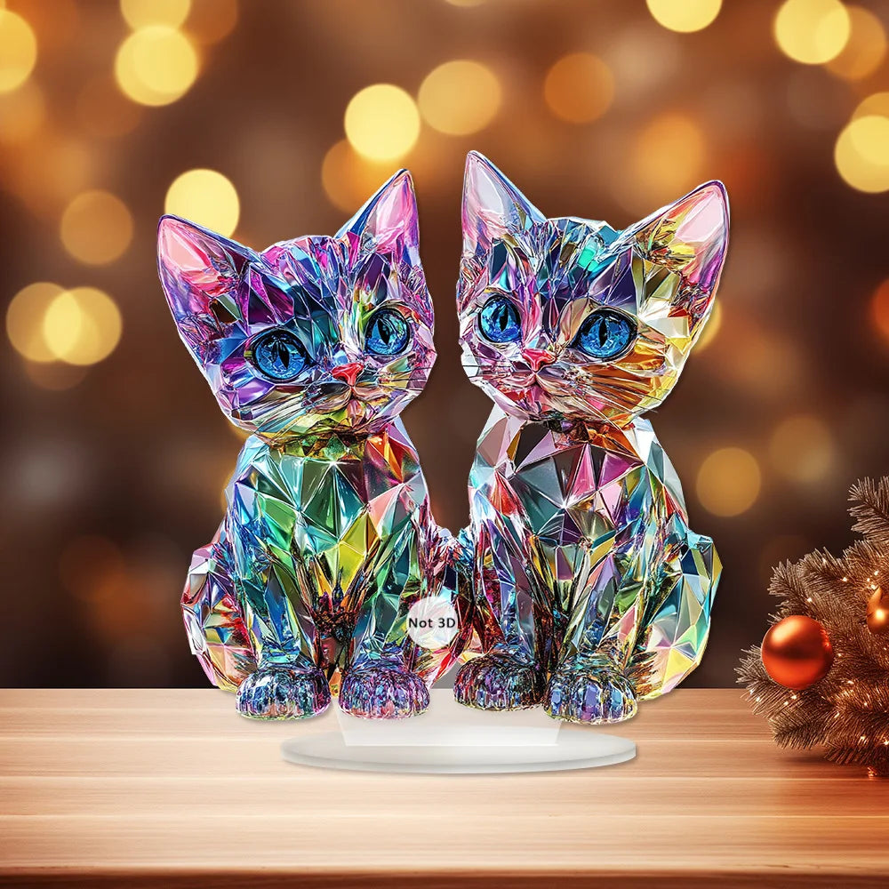 1PCS Cute Cat Ornament - Art Home Decoration, Perfect Gift for Family and Friends, Suitable for Bedroom Decoration
