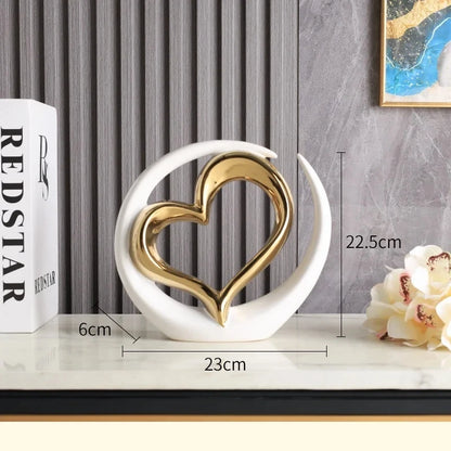 Creative Decoration Home Living Room foyer Wine Cabinet Decoration Ceramic Modern TV Cabinet Craft Decoratio