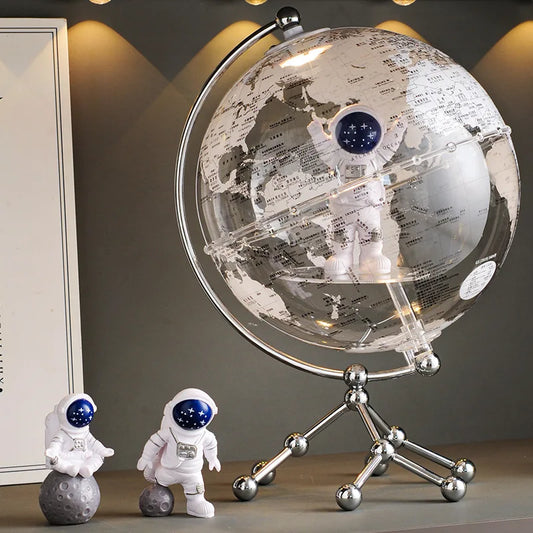 Hot Creative Globe Ornaments For Home Office Wine Cabinet Tv Cabinet Living Room Good Atmosphere High-End Decorations Gift