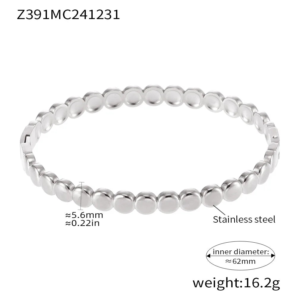 Women's Bracelet Simple Style and Buckle That Won't Fade Fashionable and Versatile Jewelry Accessories