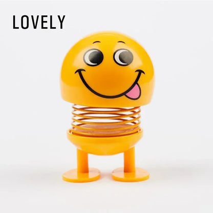 1pcs Funny Shaking Head Doll Car Small Ornaments Cute Car Accessories Interior Trims Creative Car Toys Decoration Accessories