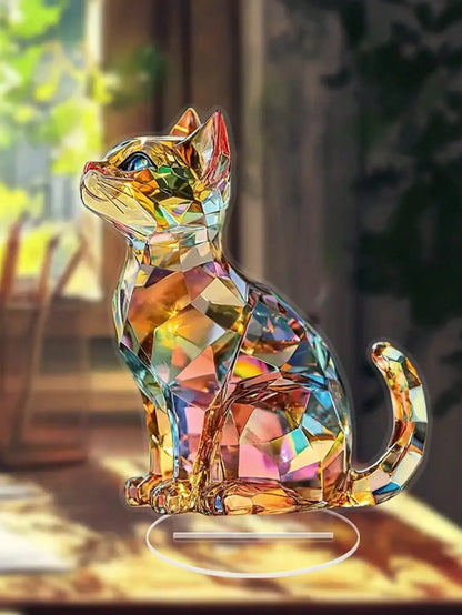 1PCS Cute Cat Ornament - Art Home Decoration, Perfect Gift for Family and Friends, Suitable for Bedroom Decoration