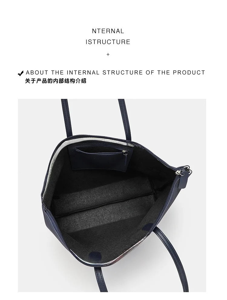 France nouveau sac transversal grande capacité tote sac imperméable Commuter tote sac femme