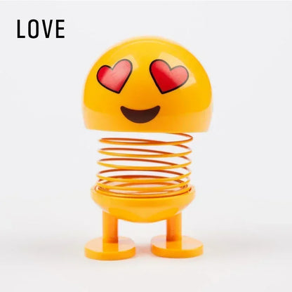 1pcs Funny Shaking Head Doll Car Small Ornaments Cute Car Accessories Interior Trims Creative Car Toys Decoration Accessories