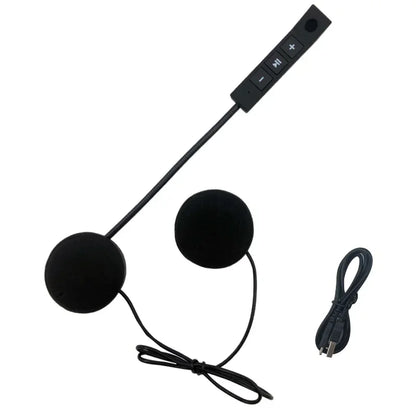 Bluetooth Motorcycle Helmet Headset BT5.0 Wireless Riding Headphone Anti-interference Motor Bike Handsfree Helmet Headsets