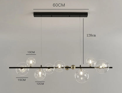 Nordic home decor Chandeliers for dining room lustre pendant lights hanging lamps for ceiling Light fixture indoor lighting