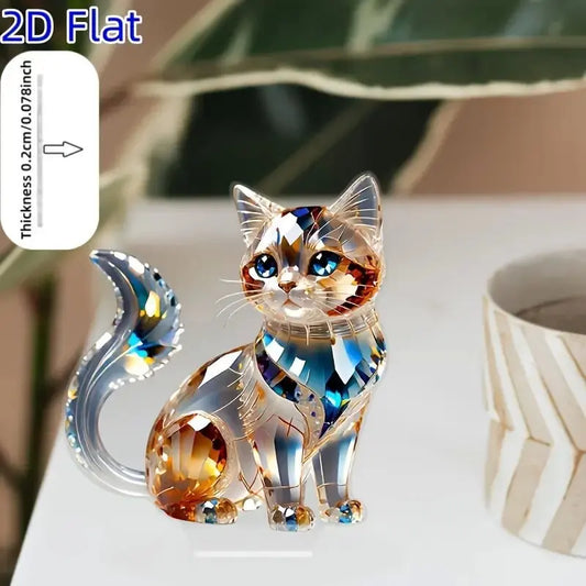 1PCS Cute Cat Ornament - Art Home Decoration, Perfect Gift for Family and Friends, Suitable for Bedroom Decoration