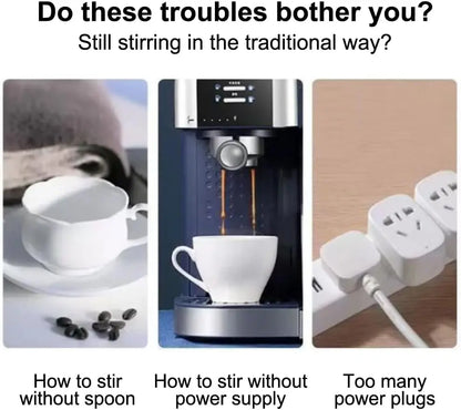 Automatic Self Stirring Magnetic Mug Coffee Self Mixing Mug USB Rechargeable Smart Thermal Cups with LCD Screen Food Safe Mug