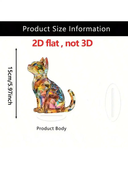 1PCS Cute Cat Ornament - Art Home Decoration, Perfect Gift for Family and Friends, Suitable for Bedroom Decoration