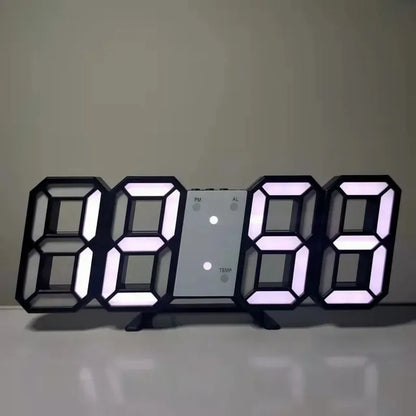 Digital Decoration for Bedroom Desk Watches Led Wall Clock Living Room Alarm Modern Home and Decoration Electronic Table Decor