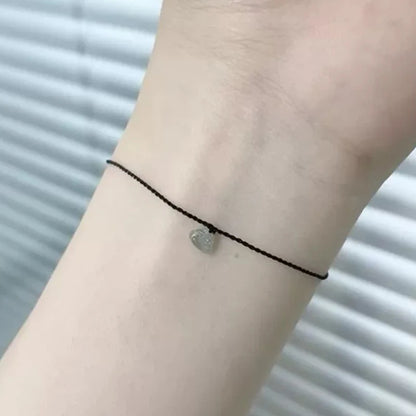 Jade Pixiu Bracelet Braided Bracelet For Women Men Wealth Good Luck Green Gemstone Stone Natural Jewelry Gifts