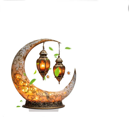 1 piece of moon lamp home decoration ornament suitable for home decoration, holiday desktop decoration, ideal family gift