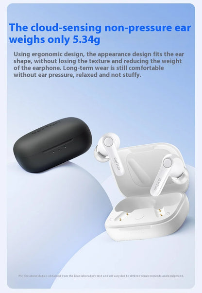 EarFun Air Pro 4 Wireless Earphone HI-FI Bluetooth5.4 Earphones Active Noise Reduction IPX5 Waterproof E-sports PC Gamer Earbuds