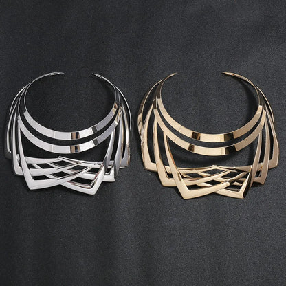 collier femme maxi necklace collares statement chunky choker statement brand Luxury gold color jewelry women fashion free gift